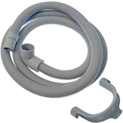 Image of SPARES2GO Universal Washing Machine/Dishwasher Drain Hose Pipe (20mm / 30mm 2 Metres)