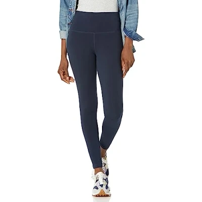 Image of Jockey Women&#039;s Cotton Stretch Basic Ankle Legging, Dark Navy, XL