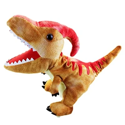 Image of Dinosaur Hand Puppets, Realistic Animal Plush Puppet, Flexible Puppet Dino Toys, Show Interactive