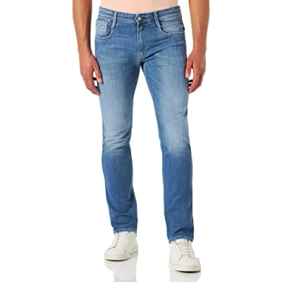 Image of REPLAY Men&#039;s Anbass Organic Jeans, 009, 27W x 32L