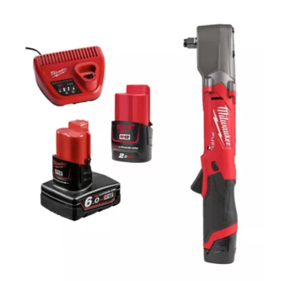 Image of Milwaukee M12 Fuel Right Angle Impact Wrench 1/2&quot; Kit
