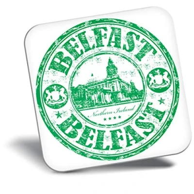 Image of Destination Vinyl ltd Fridge Magnet Belfast Northern Ireland Travel 5964