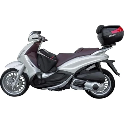 Image of SHAD V0TR18ST Top Case Fitting Kit for Piaggio Beverly Tourer, Black