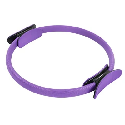 Image of RiToEasysports Pilates Circle Ring,Yoga Magic for Fitness Training, Full Body Workout,Improve Core Power Strength(purple) Yoga Supplies Leisure Sport
