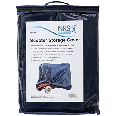 Image of NRS Healthcare Scooter Storage Cover Elasticated and Washable WATERPROOF