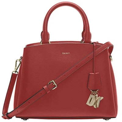 Image of DKNY Paige MD Satchel, BRIGHT RED