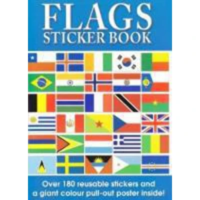 Image of Flags of The World Sticker Book and Poster
