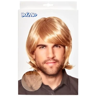 Image of Boland 10103271 Girls Spike Adult Wig, Brown, Standard Size