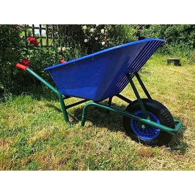 Image of 110lt Wheelbarrow (Blue)