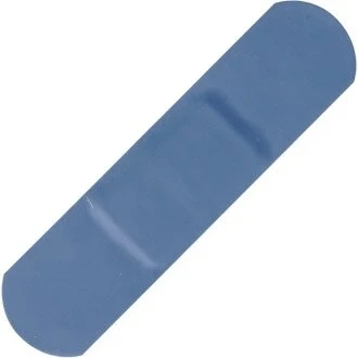 Image of Blue Detectable Plasters Standard Strip Plaster 75 x 25 mm (Pack Of 100) be fully prepared for an incident at home or work