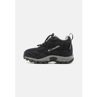 Image of Columbia Childrens Firecamp MID 2 WP Unisex Hiking shoes for kids, Size: 8K, Black Textile/synthetics
