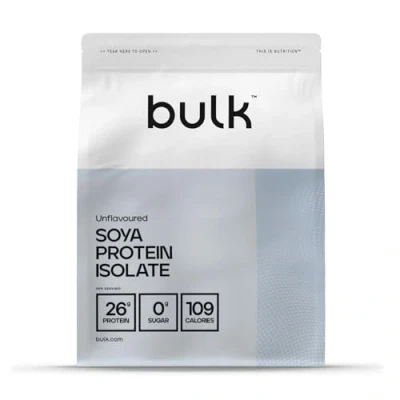 Image of Bulk Soya Protein Isolate Powder, Vegan Shake, Unflavoured, 2.5 kg
