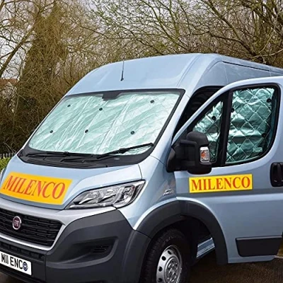 Image of Milenco 2110 Motor Home Internal Cab Thermal Blind and Window