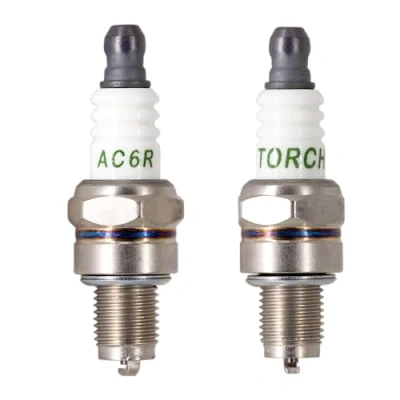 Image of TORCH Spark Plug AC6R Replace for NGK 3365/CMR6H,Replace BOSCH USR7AC, 0 242 035 500, 02420356500, HON DA 31916Z0H003, Stihl FS90 FS100 FS40 FS50 FS56 HL90 HL110 HT100 KM90 BR500