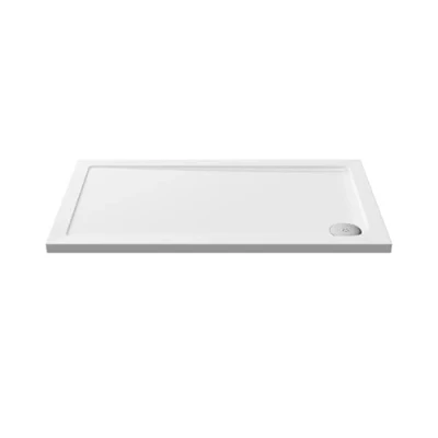 Image of 1200mm x 700mm Premium Rectangular Shower Tray White