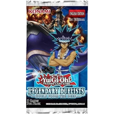 Image of YU GI OH! LDU9 Legendary Duelists 9 Duels from The Deep Booster Packet, Multi