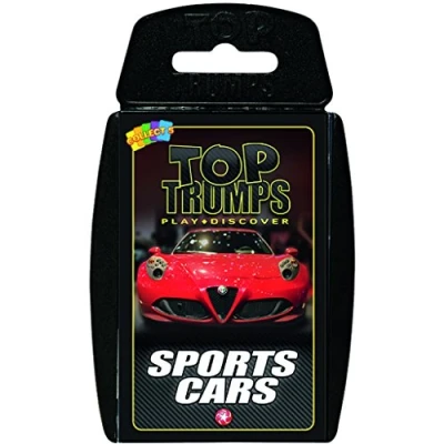 Image of Sports Cars Top Trumps Card Game