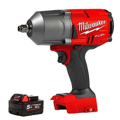 Image of Milwaukee M18FHIWF12 0 18V Fuel Brushless 1/2&quot; Impact Wrench with 1 x 5.0Ah Battery