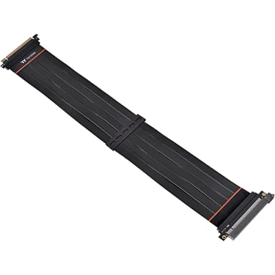 Image of Thermaltake TT Premium PCI E 4.0 High Speed Flexible Extender Riser Cable 600mm AC 059 CO1OTN C1