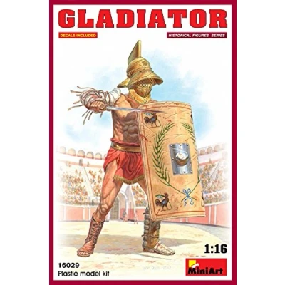Image of Miniart 1:16 Scale Gladiator Plastic Model Kit