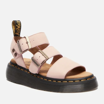Image of Dr. Martens Women&#039;s Gryphon Quad Leather Sandals UK 4