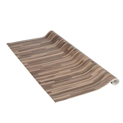 Image of Venilia Perfect Fix adhesive film, wood grain, PVC, Parkett Braun, 67,5 x 200 cm