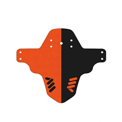 Image of All Mountain Style Unisex Ams Mudguard, Orange/Black, Medium