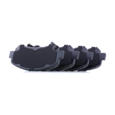 Image of D10603UB0A, D10609DF0A, D10609N00A, D10609N50A, D1060ET01A Brake pad set VALEO 601067 Front Axle incl. wear warning contact with anti squeak plate