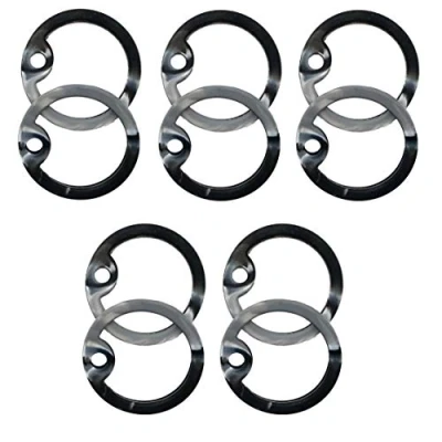 Image of Tactical Rubber Dog Tag Silencers U.S. Military Army Navy Airsoft GI ID Durable (10 Silencers) (Camo Grey)