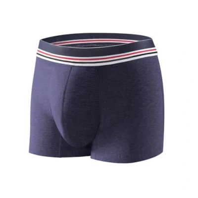 Image of Mens Incontinence Boxer, Washable Pants Leakproof Underwears Cotton Urine Briefs with Absorbent Pads Reusable