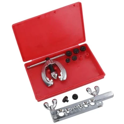 Image of AB Tools Brake Pipe Flaring Tool for Single Double Flare Flares 3/16 1/2&quot; 5 Sizes