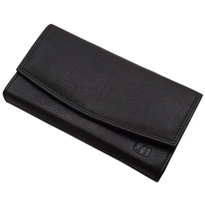 Image of Calf Leather Waiters Wallet MJ Design Germany in Black