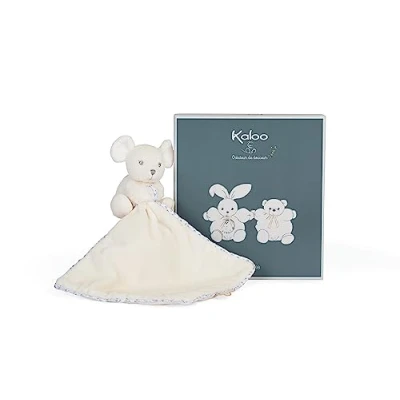 Image of Kaloo Perle Hug Comforter Mouse Cream 20 cm