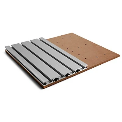 Image of Genmitsu CNC 3018 Accessories Upgrade Aluminum Spoilboard for 3040, Work with Y axis Extension Kit, Compatible Most Router PROVer/3018 PROVer Mach3/3018 MX3