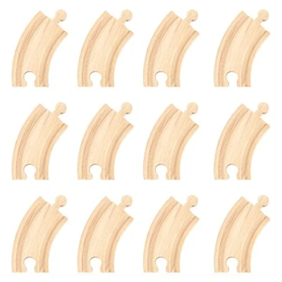 Image of Bigjigs Rail Short Curves (Pack of 12)