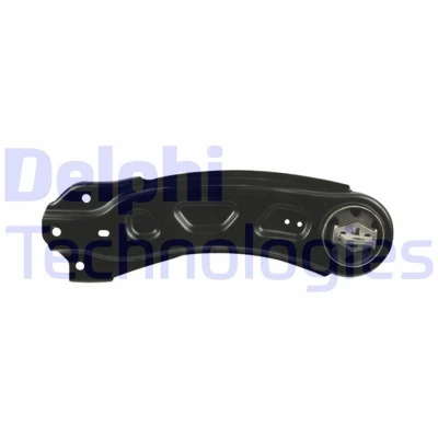 Image of 2423500300, 2463500406, A2463500406 Suspension Arm DELPHI TC6899 without ball joint Trailing Sheet Steel MERCEDES BENZ: A Class, CLA Coupe