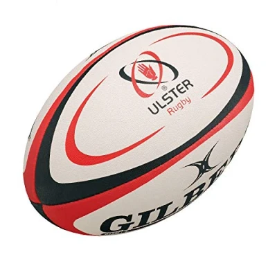 Image of GILBERT Ulster Replica Midi Rugby Ball ,