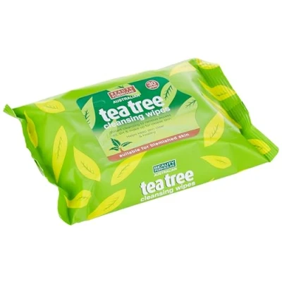 Image of Beauty Formulas Australian Tea Tree Cleansing Wipes 30