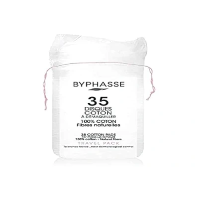 Image of Byphasse Makeup Remover Cotton Discs (35 Pack)