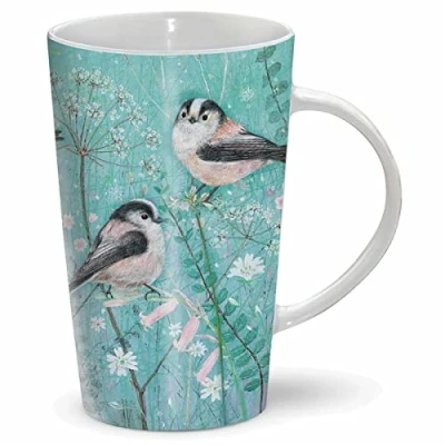 Image of Latte Mug Long Tailed Tits