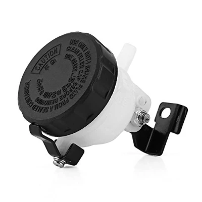 Image of Brake Reservoir with Bracket, Fydun Motorcycle Oil Front Fluid Bottle Master Clutch Cup Cylinder Bracket