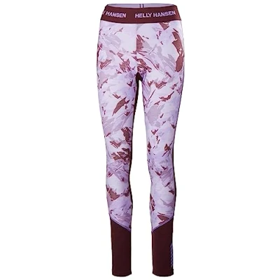 Image of Helly Hansen Womens W LIFA Merino Midw Gra Pant, Hickory Mountain Camo, XS