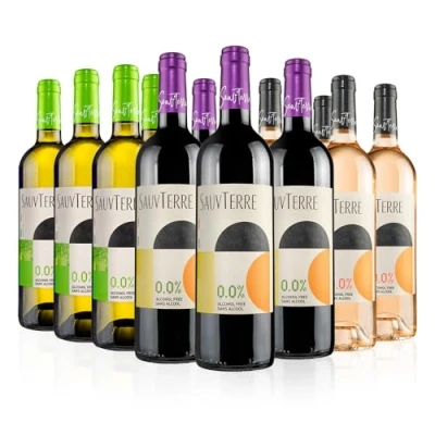 Image of Virgin Wines Low &amp; No Alcohol Mixed Wine Case 12 Bottles (75cl)