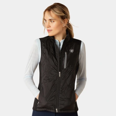 Image of Ariat Fusion Womens Insulated Gilet Black Medium