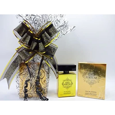 Image of Glory Cosmetics Gold Fortune Pour Homme 100ml For Men Gift Wrapped Hamper