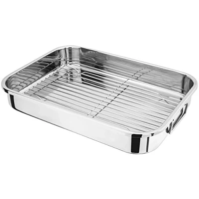 Image of Judge 42 x 30 6.5cm Roasting Pan with Rack