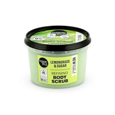 Image of Organic Shop Refining Body Scrub Lemongrass (250ml)