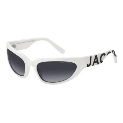 Image of MARC Jacobs Unisex Sunglasses, Size: 61, White/black