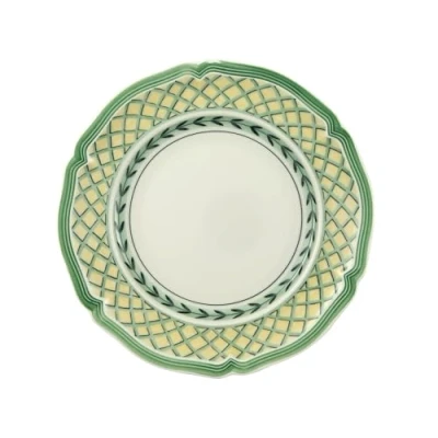 Image of Villeroy &amp; Boch French Garden Orange Bread Plate, 17 cm, Premium Porcelain, White/Multicoloured