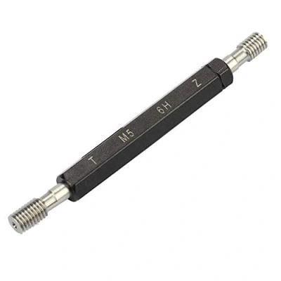 Image of Plug Gauge, Universal Bearing Steel Mercury Gage Thread Gauge Hardware Tools Gauge(M5*0.8) Measuring Tool